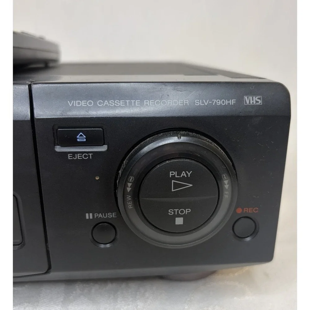 Sony SLV-790HF VHS VCR Video Cassette Recorder w/ Remote Tested Working